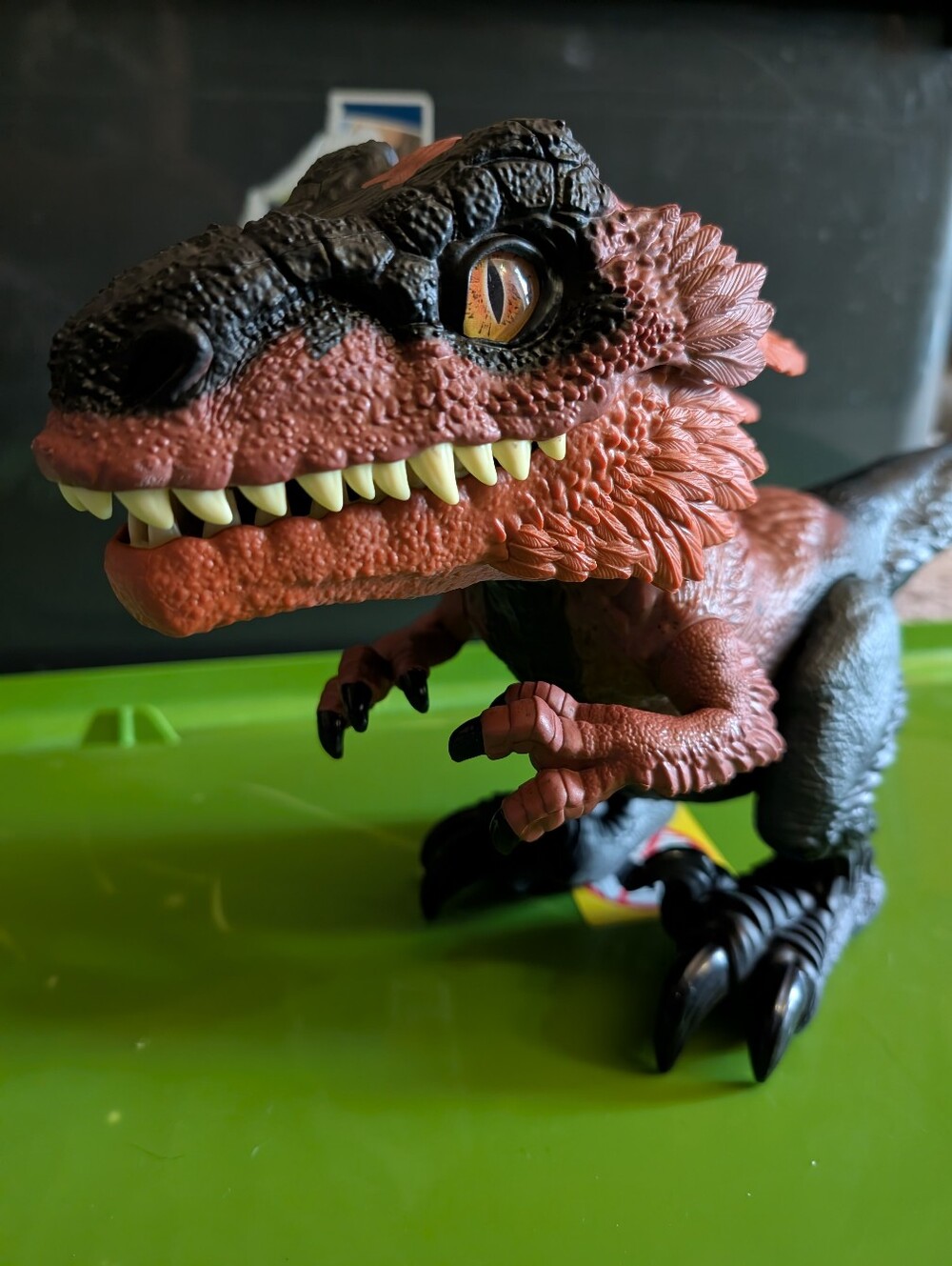 Jurassic World Dominion Uncaged Ultimate Pyroraptor Interactive Dinosaur   Toy